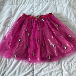 Girls Penguin Tulle Skirt